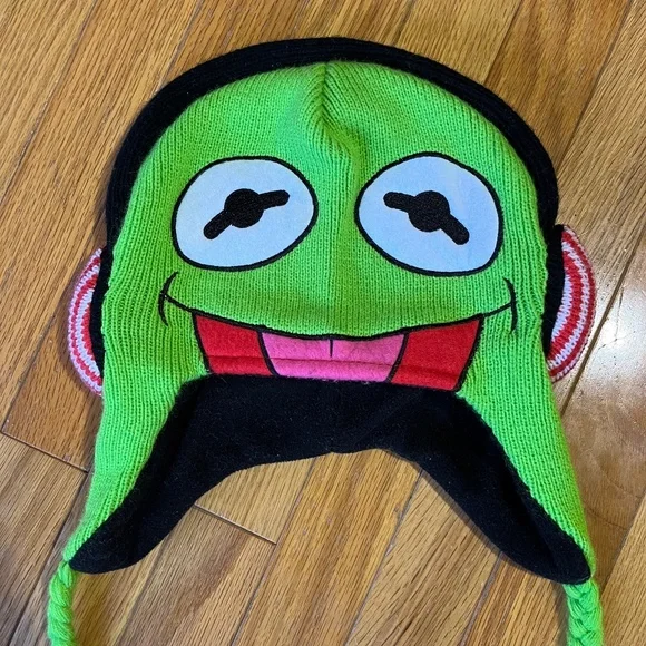 Muppets Kermit the Frog Winter Hat - Picture 2 of 5